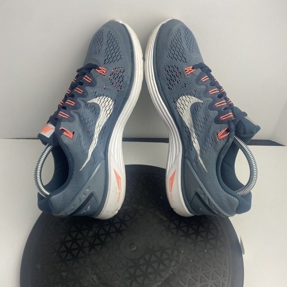 Nike Lunarglide 5 Womens Size 9.5 599395-414 Grey Running Shoes - Picture 6 of 8